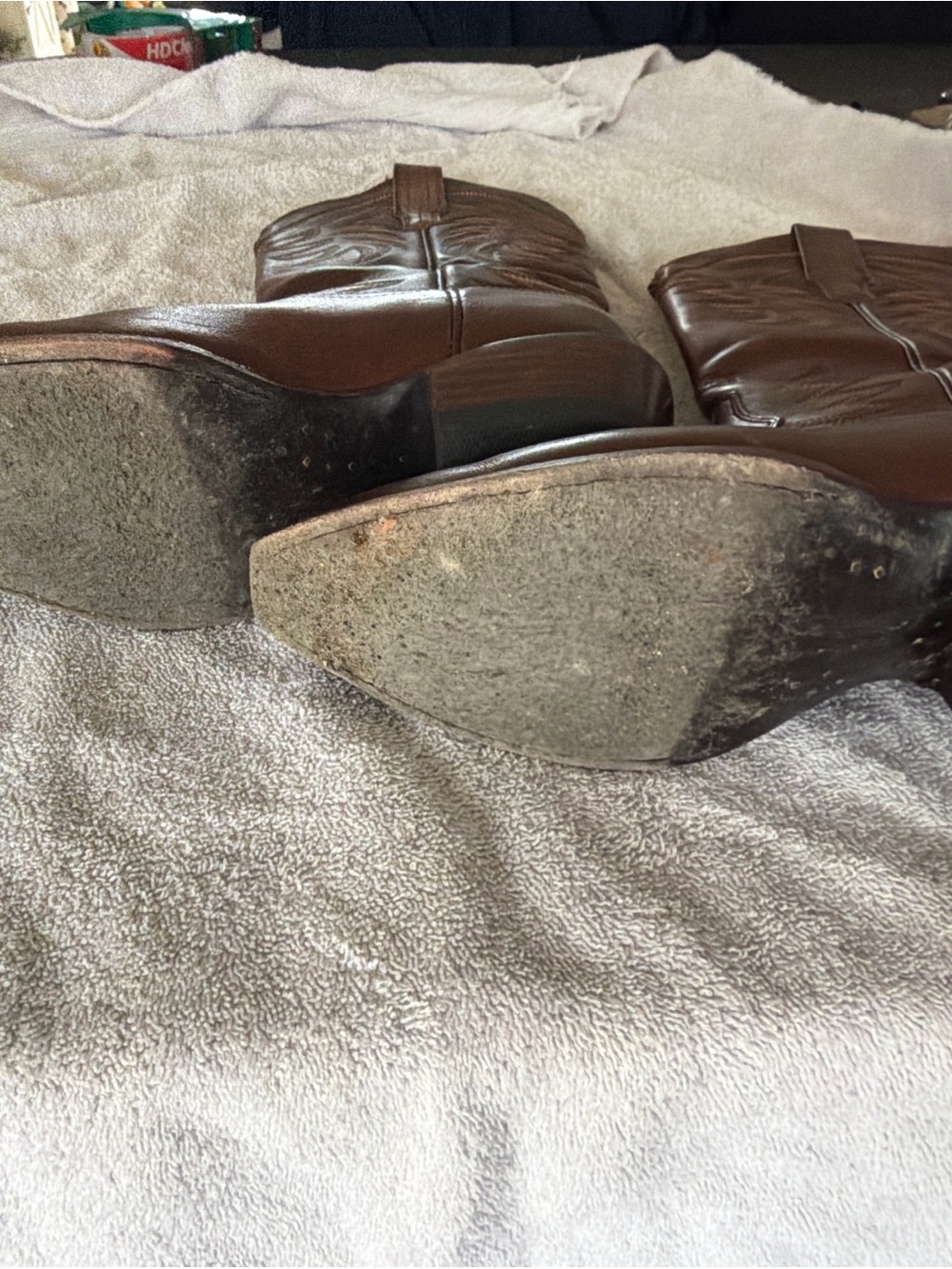 Tecovas Brown Leather Cowboy Boots